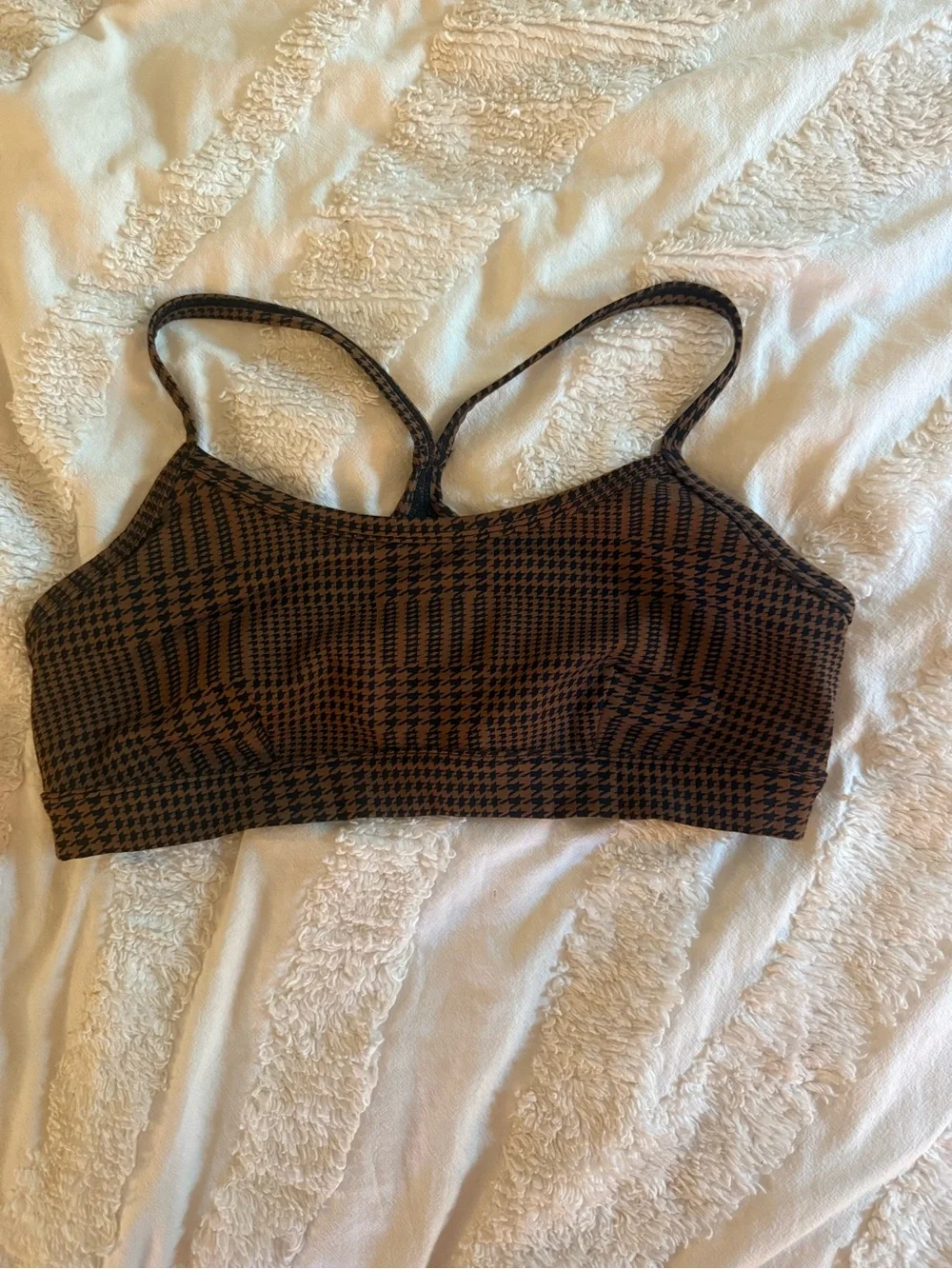 ALO Yoga plaid houndstooth